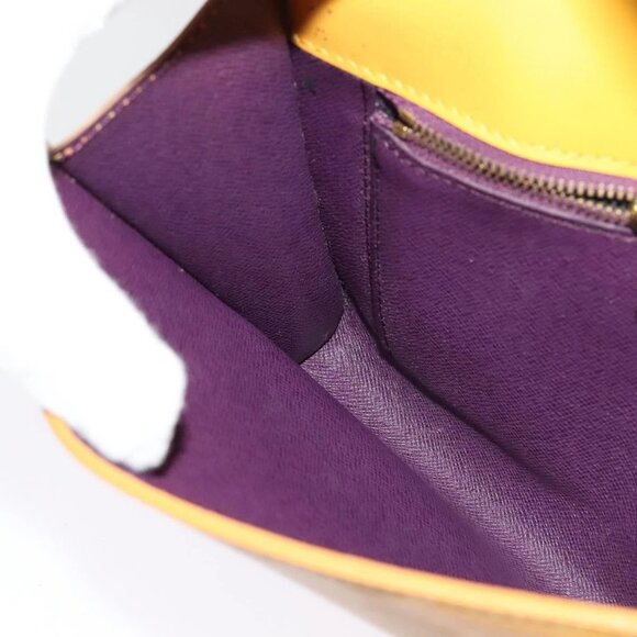 LOUIS VUITTON Epi Arsch Shoulder Bag Yellow M52579 LV Auth BA4144 - Picture 14 of 16